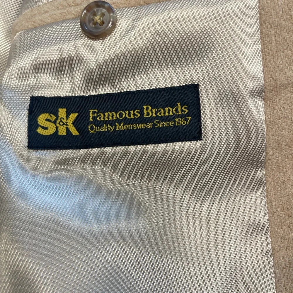 100% Pure Camel Hair Sportcoat (S&K) - Picture 5 of 6